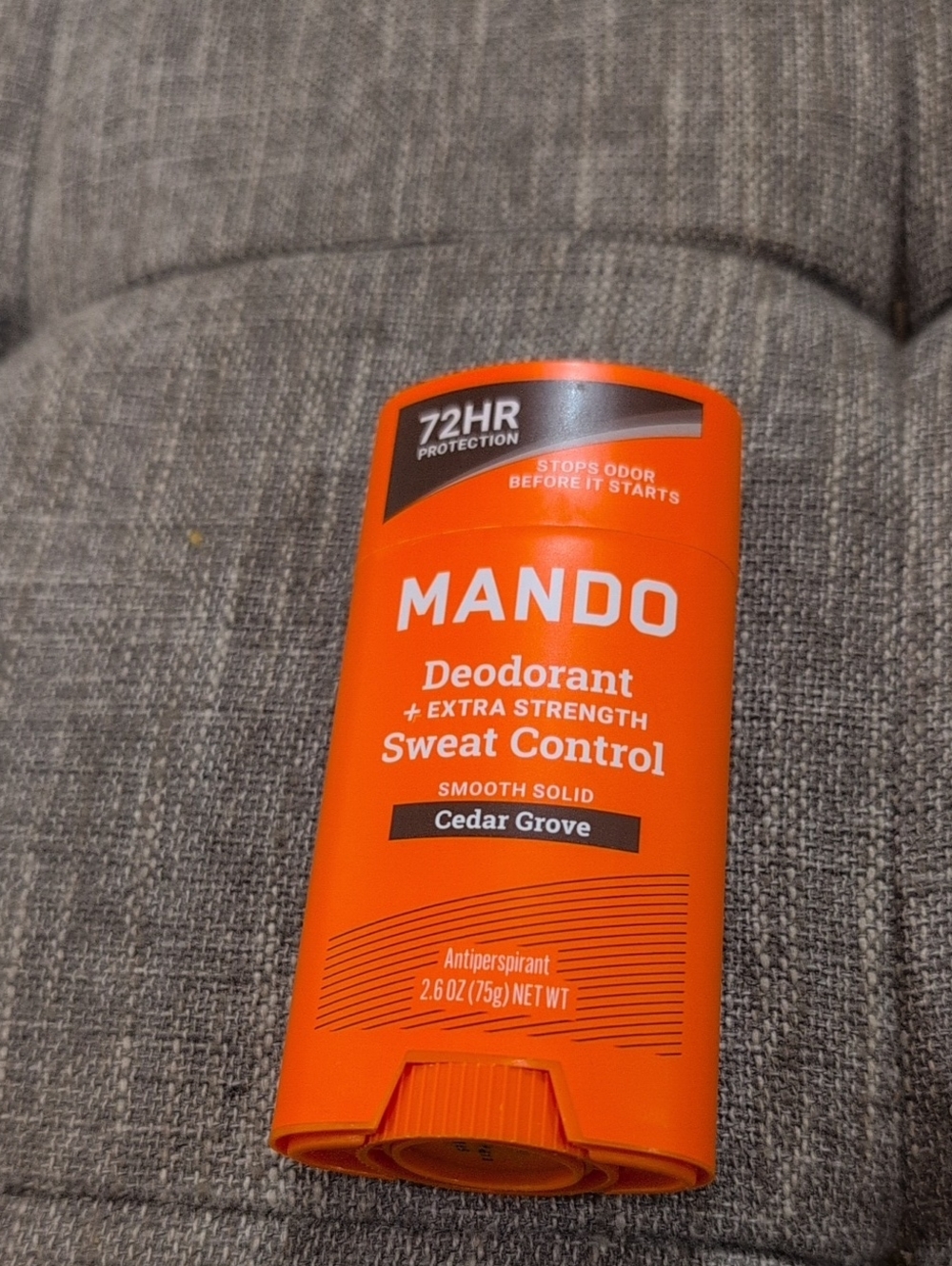 MANDO Cedar Grove Sweat Control Deodorant - Orange
